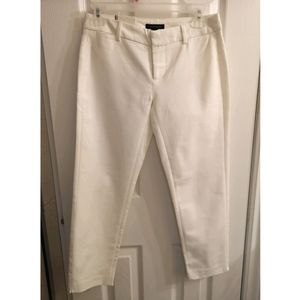 Tommy Hilfiger Waverly Stretch Slim Capri White